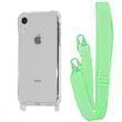 Чохол WAVE Clear Case With Strap для Iphone Xr Green 208-05308 фото