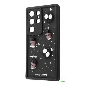 Чохол Pretty Things Case для Samsung Galaxy S25 Ultra Black/Coffee 777-02326 фото