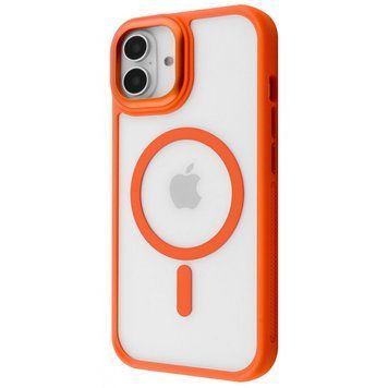 Чехол Proove Clear Essence Case with Magnetic Ring iPhone 17 Orange 656-04423 фото