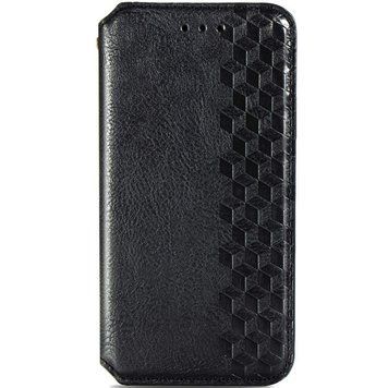 Кожаный чехол-книжка GETMAN Cubic для Xiaomi Poco X5 5G / Redmi Note 12 5G Черный 555-01860 фото