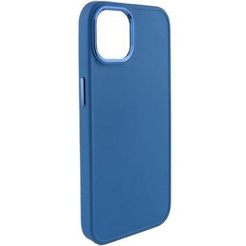 Чехол TPU Bonbon Metal Style для Apple iPhone 13 (6.1") Denim Blue 208-06118 фото