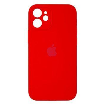 Силіконовий чохол з закритою камерою для iPhone 12 Mini Red 208-01156 фото