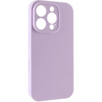 Силіконовий чохол Silk Full Camera Protective для Apple iPhone 16 Pro (6.3") Lilac 777-09572 фото