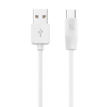 Кабель  Hoco X1 usb to type-c Білий 1 м 209-00074 фото