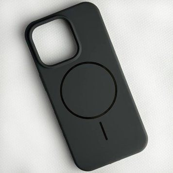 Силиконовый чехол с MagSafe для iPhone 13 Dark Grey 214-02754 фото