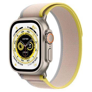 Ремешок Hoco WA14 Original series Apple watch (38/40/41mm) Yellow with White 212-01321 фото