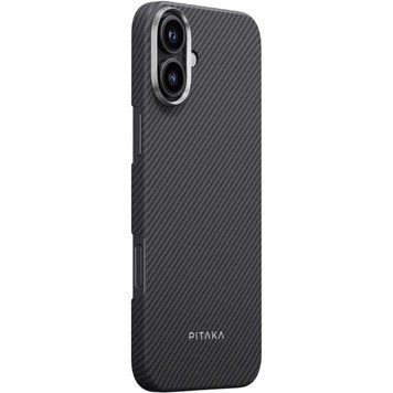 Чохол PC PITAKA with MagSafe для Apple iPhone 17 (6.3") Black 656-08260 фото