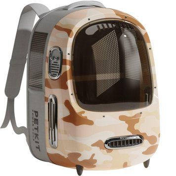 Рюкзак-переноска PETKIT Breezy2 Smart Cat Carrier desert camo (P7704-DC) 656-01123 фото