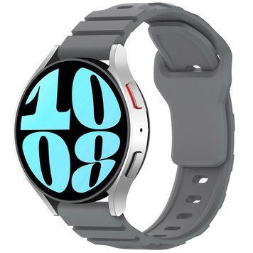 Силіконовий ремінець Defense для Smart Watch 22mm Grey 212-01723 фото