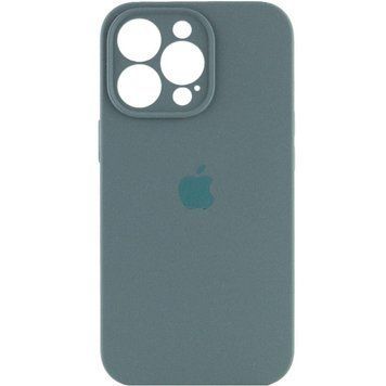 Силіконовий чохол з закритою камерою для iPhone 16 Pro Max Pine Green 666-01320 фото