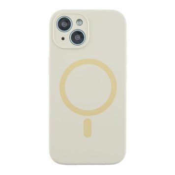 Чохол Glow Silicone Case Full Camera with Magsafe для iPhone 15 Antique white 214-04041 фото