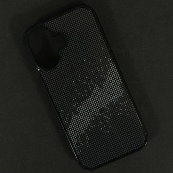 Чехол Gloss Elite Carbonique Magnetic для iPhone 17 Pixel Grey 208-06292 фото
