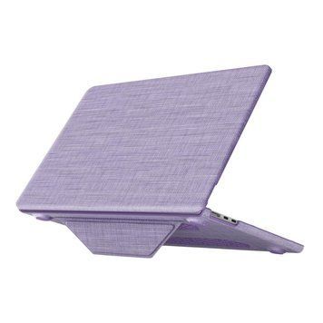 Накладка PC+Fabric AMO-TRI для MacBook Air 15" 2025/2024/2023 (M4/M3 A3114/M2 A2941) Purple 777-07741 фото