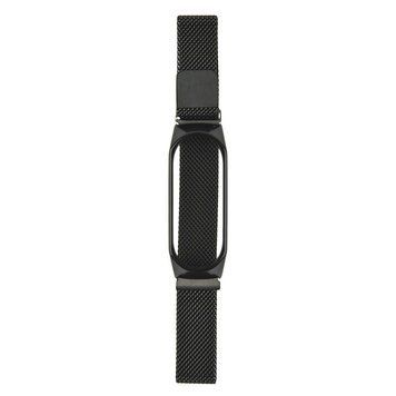 Ремінець для Xiaomi Mi Band 3/4/5/6 Milanese Loop Black 212-02455 фото