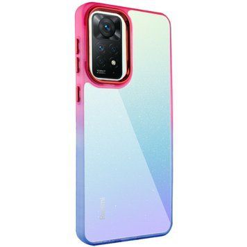 Чохол TPU+PC Fresh sip series для Xiaomi Redmi Note 11 Pro 4G/5G / 12 Pro 4G Синій / Рожевий 777-06641 фото