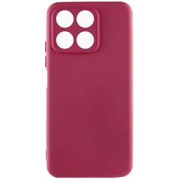 Чехол Silicone Cover Lakshmi Full Camera для Huawei Honor X8a Marsala 777-06831 фото