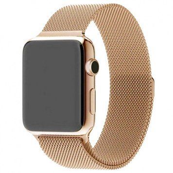 Ремінець Milanese Loop Design для Apple Watch 42(ser.1-3)/44/45/46/49mm Gold 212-01165 фото