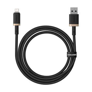 Кабель Baseus Dura Series Fast Charging Cable USB to iP 2.4A 1m Gold+Black P10377801U01-00 фото