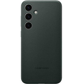 Шкіряний чохол Leather Case для Samsung Galaxy S24 Pine green 555-03189 фото
