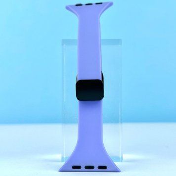 Силіконовий ремінець Thin Soft Narrow Magnetic Clasp для Apple Watch 42/44/45/49mm Cornflower Blue 212-02853 фото