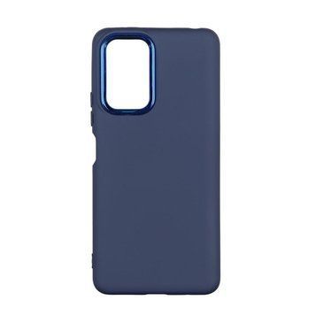 Чохол Silicone Cover Metal frame для Xiaomi Redmi Note 10 Pro / 10 Pro Max 4G Dark blue 208-03472 фото