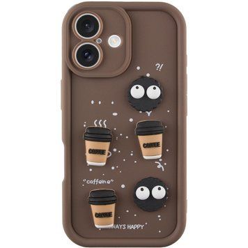 Чохол Toys Case для Apple iPhone 16 Brown/Always Happy 777-02424 фото