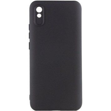 Чохол TPU GETMAN Liquid Silk Full Camera для Xiaomi Redmi 9A Чорний / Black ILSO-00000075780-15 фото