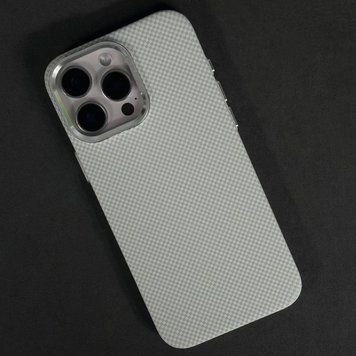 Чехол Elite Carbon Matte BOX Magnetic для iPhone 16 Pro White 208-06342 фото