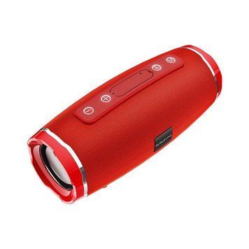 Портативная колонка BOROFONE BR3 Rich sound sports wireless speaker Red 6931474715586 фото