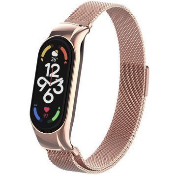 Ремешок Milanese Loop Design для Xiaomi Mi Band 3/4 Champagne gold 212-01217 фото