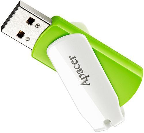 Флеш-накопичувач Apacer USB 2.0 AH335 64Gb Green AP64GAH335G-1 фото
