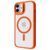 Чохол Proove Clear Essence Case with Magnetic Ring iPhone 17 Orange 656-04423 фото
