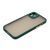 Силиконовый чехол с закрытой камерой Avenger Totu для iPhone 12 Dark Green 208-00679 фото