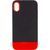 Чохол TPU+PC Bichromatic для Apple iPhone X / XS (5.8") Black / Red 555-03891 фото