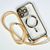 Чохол Crossbody Lanyard with Magsafe зі шнурком для iPhone 14 Pro Max Gold 214-02649 фото