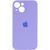 Силиконовый чехол с закрытой камерой для iPhone 14 Elegant Purple 666-00802 фото