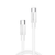 Кабель WUW X173 USB Typе-C to USB Typе-C 1m 12W Белый 209-00100 фото