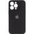 Силиконовый чехол с закрытой камерой для iPhone 15 Pro Black 666-01060 фото