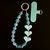 Ремінець-браслет Crystal Lanyard Love для телефона Blue 555-04441 фото
