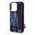 Чохол Kajsa Outdoor Collection Tie Dye with Magnetic Ring iPhone 16 Blue 656-08160 фото