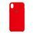 Силиконовый чехол для iPhone XR Red 208-00147 фото