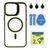 Чохол TPU+PC+Metal Stand Case with MagSafe and Camera Lenses для iPhone 15 Pro Max Green 214-03715 фото