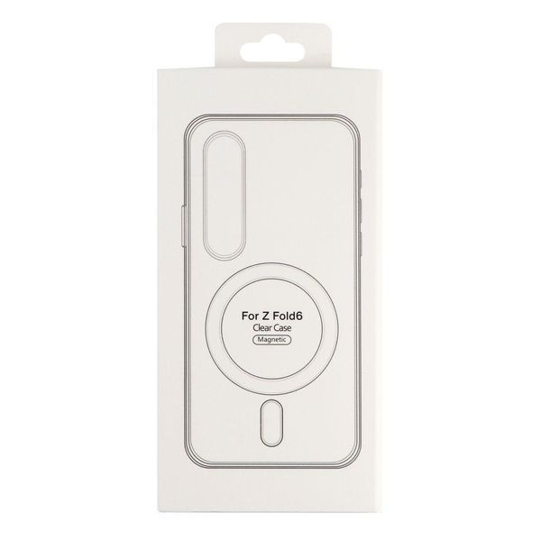 Чохол TPU Clear Case with MagSafe для Samsung Fold 6 (F956) Transparent 777-03576 фото