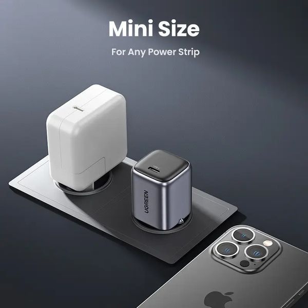 Мережевий зарядний пристрій UGREEN CD318 Nexode mini 20W Charger EU (UGR-90664) UGR-90664 фото