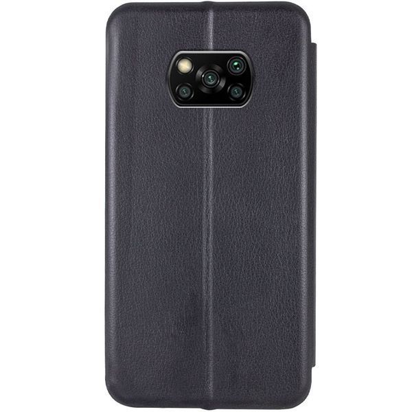 Шкіряний чохол-книжка Classy для Xiaomi Poco X3 NFC / Poco X3 Pro Чорний 777-03646 фото
