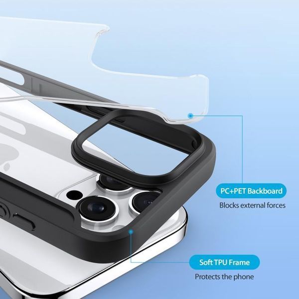 Чехол-книжка Dux Ducis Skin X Pro with MagSafe для Apple iPhone 16 Pro (6.3") Black 777-08172 фото