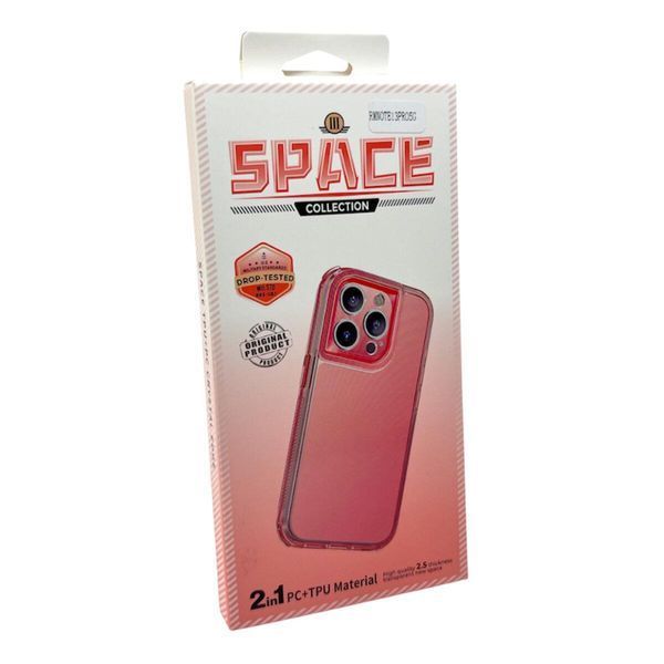 Протиударний чохол для смартфона Space III для Xiaomi Redmi Note 13 Pro 5G/Poco X6 Red 666-02238 фото