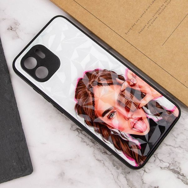 TPU+PC чохол Prisma Ladies для Xiaomi Redmi A1 / A2 Chocolate 777-07440 фото