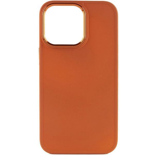 Чохол TPU Bonbon Metal Style для Apple iPhone 14 Pro (6.1") Papaya 208-06068 фото