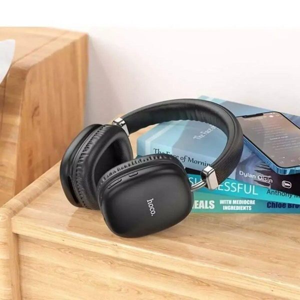 Бездротові накладні навушники HOCO W35 wireless headphones Black 656-03804 фото